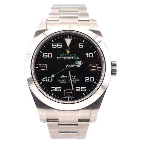 rolex air king oyster steel.